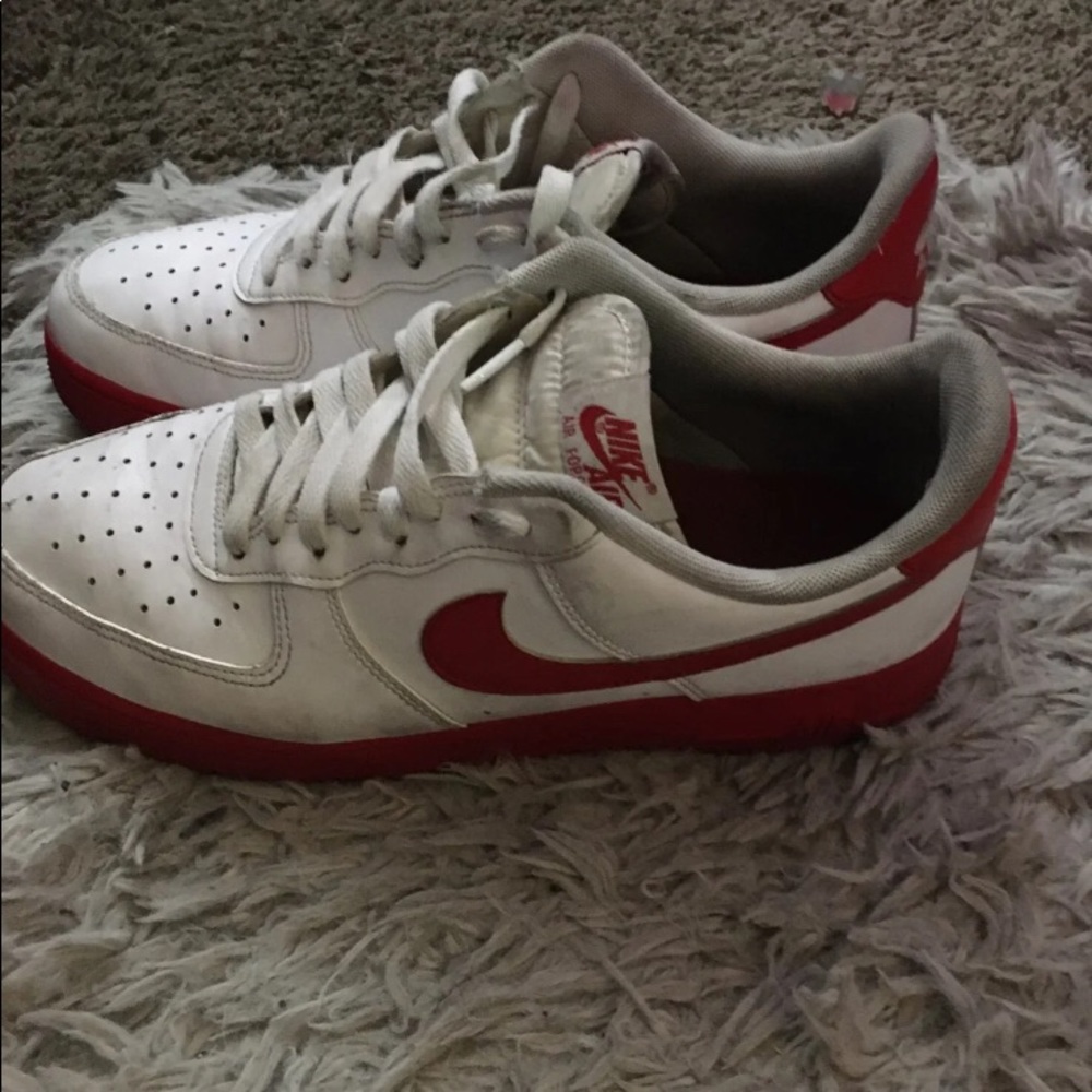 Air Force 1s Red/White